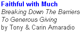 Tony Amaradio - Faithful With Much